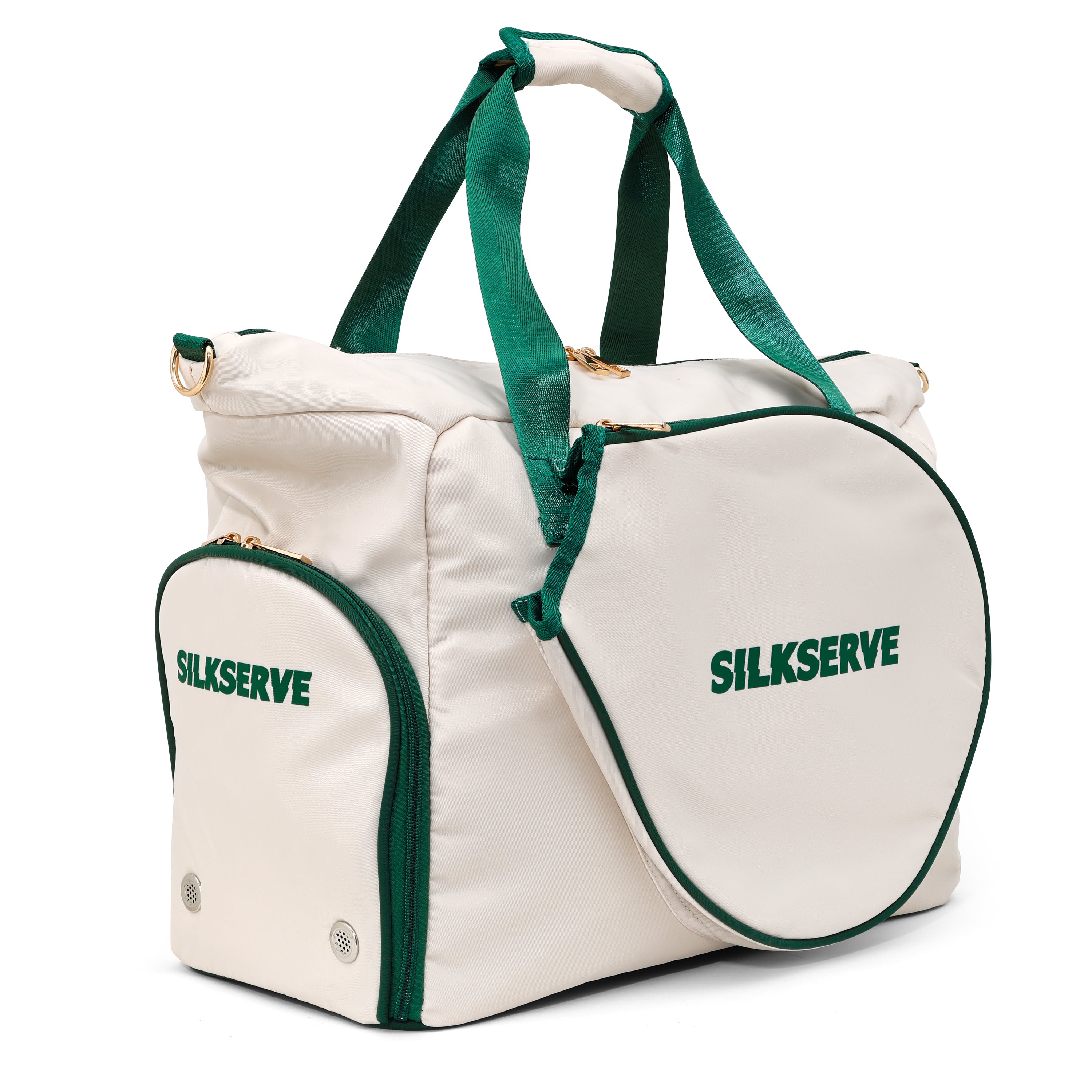 40-Love Padel Bag White – Silkserve